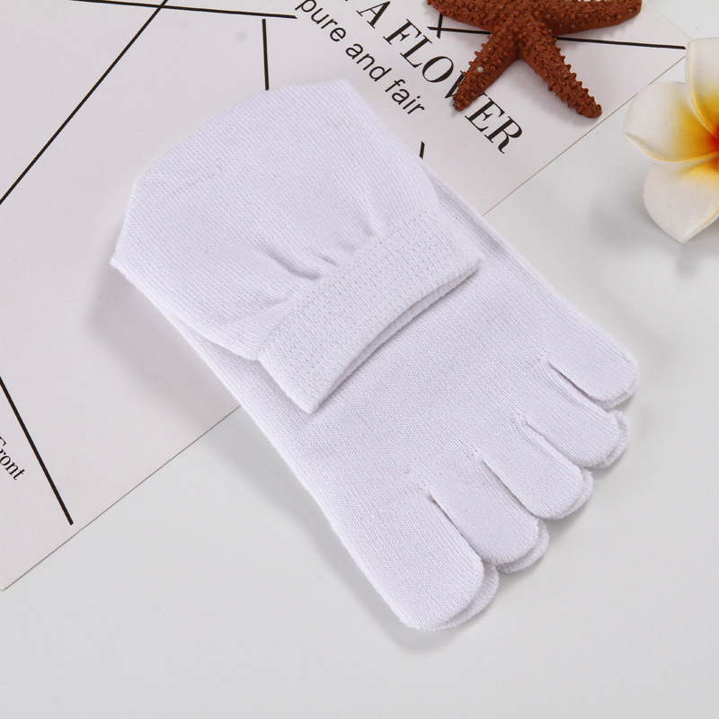 Ms Cotton Socks Solid Toe Socks Female Toe Socks Toe Socks Toe Socks In Tube